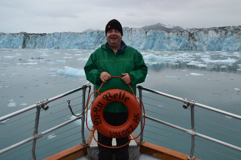 Frente al glaciar Columbia, Alaska
